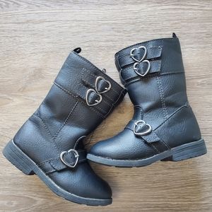4/$25 Carter's Black Boots Size 7